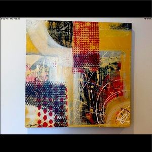 Original Painting Elizabeth Mukerji. Cross Roads.